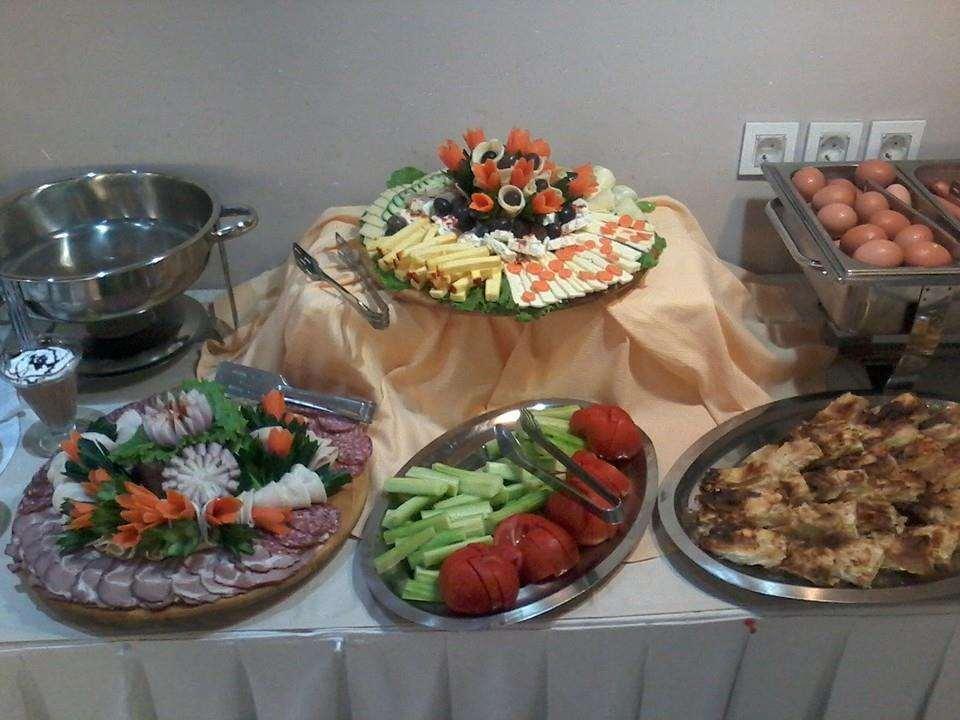 Hotel Lebed Ohrid Restaurang bild