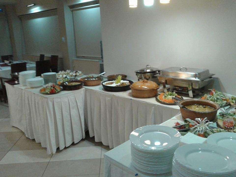 Hotel Lebed Ohrid Restaurang bild